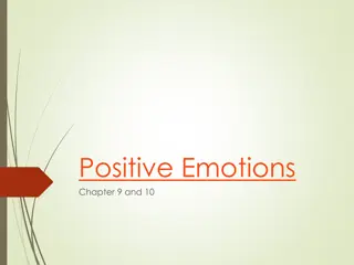 Insights on Positive Emotions Research