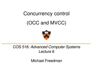 Concurrency control