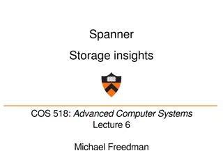 Spanner Storage insights