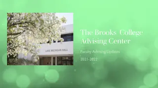 Brooks College Advising Center