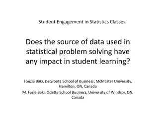 Impact of Data Source on Student Learning in Statistics Classes