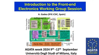 Introduction to Front-end Electronics Working Group Session
