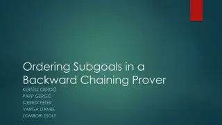 Optimizing Backward Chaining Resolution Tableau Theorem Provers