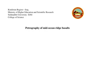 Petrography of Mid-Ocean Ridge Basalts: Phenocryst Assemblages and Variability