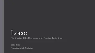 Distributed Ridge Regression with Random Projections in Large-scale Optimization