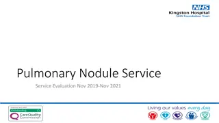 Pulmonary Nodule Service Evaluation Nov 2019-Nov 2021