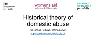 Historical Theory of Domestic Abuse: Exploring Theories and Models