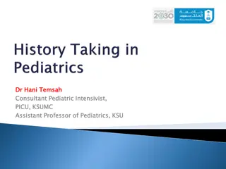 Pediatric History Taking Essentials