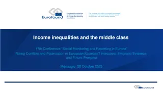 Income Inequalities and Middle Class Evolution in Europe