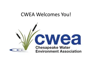 CWEA Welcomes You - Membership Information and Webinar Panelists