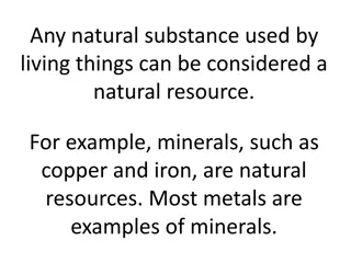 Nonrenewable Energy Resources