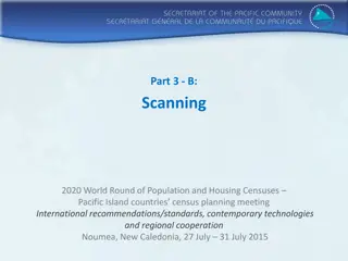 Scanning Technologies in Pacific Island Census Planning