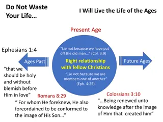 Living a Purposeful Life in Christ