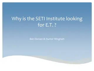 Seeking Extraterrestrial Life: The Quest Continues