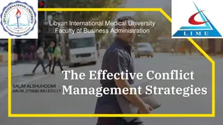 Effective Conflict Management Strategies in Business Administration