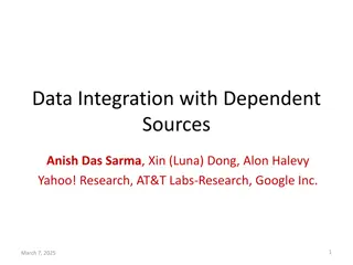 Data Integration with Dependent Sources: Query Answering System