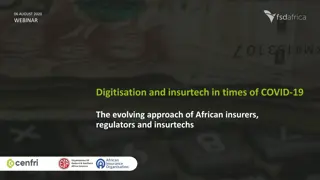 Digitisation and insurtech in times of COVID-19