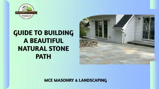 Guide to Building a Beautiful Natural Stone Path