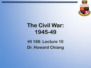 Overview of Chinese Civil War 1945-49: Key Events & Impacts