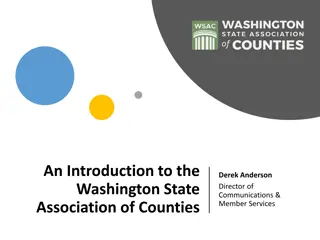 Introduction to Washington State Association of Counties