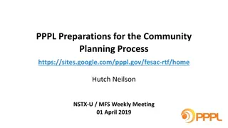 Community Planning Process Preparation