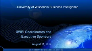 UWBI Coordinators and  Executive Sponsors