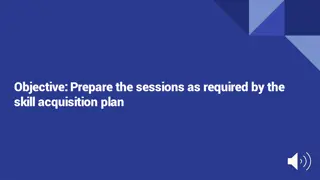 Effective Session Preparation and Applied Training Methods