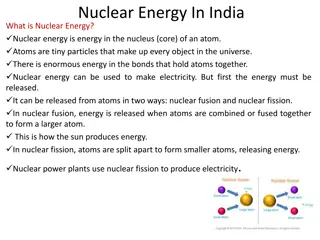 Nuclear Energy In India