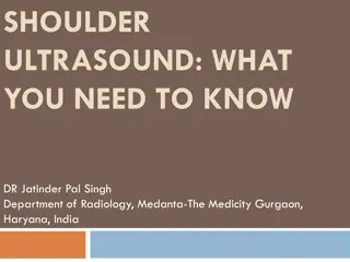 Shoulder Ultrasound: Assessment of Rotator Cuff