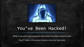 What to Do When Your Personal Information Is Compromised
