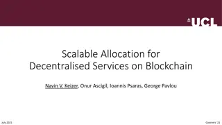 Decentralised Services Allocation on Blockchain