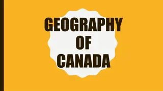 Geography of Canada Instructional Strategies