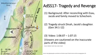 Tragedy and Revenge: Jacob's Daughter in Schechem