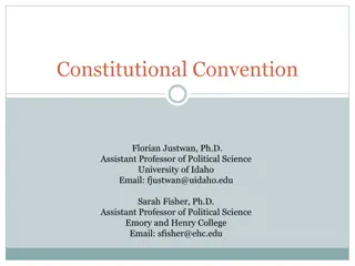 Constitutional Convention and Country's Transformation