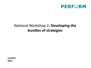 Developing Bundles of Human Resources and Health Systems Strategies Workshop