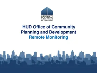 HUD Office of Community Planning and Development Monitoring Process