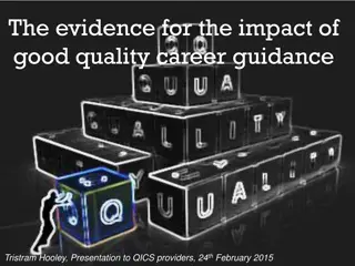 Impact of Quality Career Guidance on Social Mobility