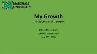 My Growth as a Student and a Person