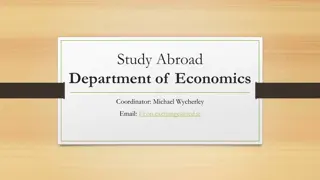 Department of Economics