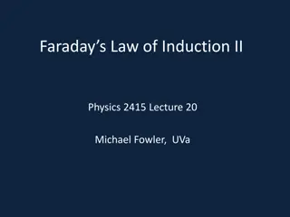 Faraday’s Law of Induction II