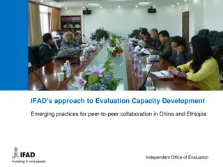 IFAD's Evaluation Capacity Development Practices in China and Ethiopia