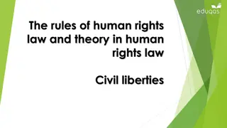 Human Rights and Civil Liberties Theory