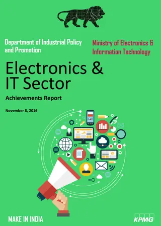 Driving Reforms in Indian Electronics & IT Sector