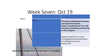 Week Seven: Oct 19