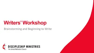 Writers’ Workshop