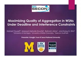 Maximizing Quality of Aggregation in WSNs Under Deadline and Interference Constraints