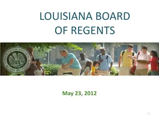LOUISIANA BOARD OF REGENTS