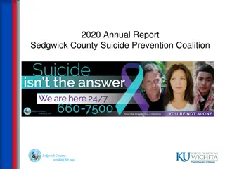 2020 Annual Report Sedgwick County Suicide Prevention Coalition
