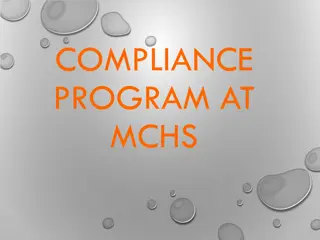 COMPLIANCE PROGRAM AT MCHS