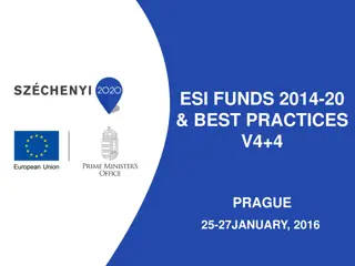 ESI Funds 2014-20 Best Practices Conference